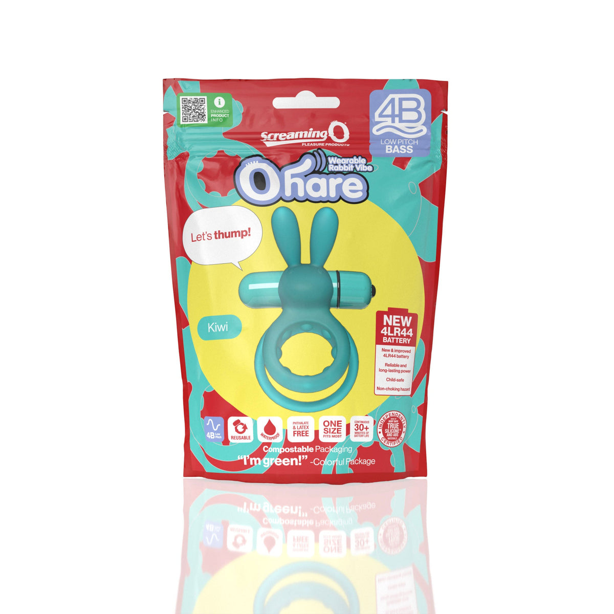 Ohare 4B Low Pitch Bass (Kiwi) > Sex Toys > Couples Toys - Tophatter Daily Deals
