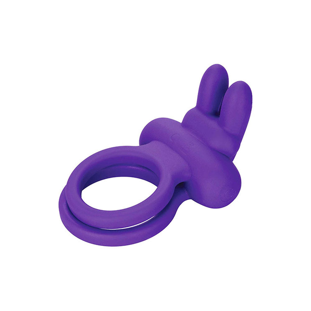 Adam & Eve Rockin' Rabbit – USB Rechargeable Silicone Cock and Balls Ring > Sex Toys > Couples Toys - Tophatter Daily Deals