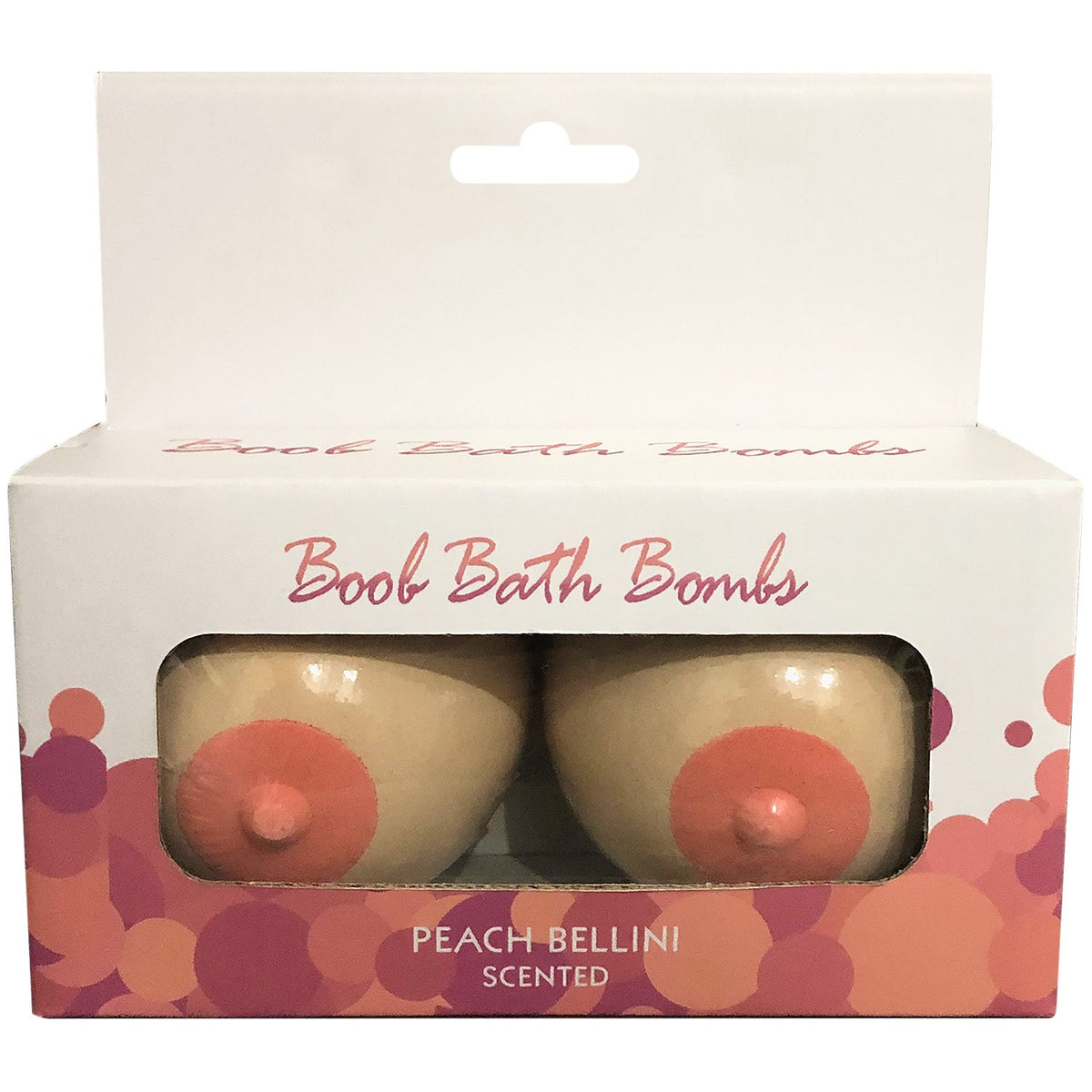 Peach Bellini Scented Boobie Bath Bomb Set – Relaxing Bath Bombs > Essentials > Bath & Body - Tophatter Daily Deals