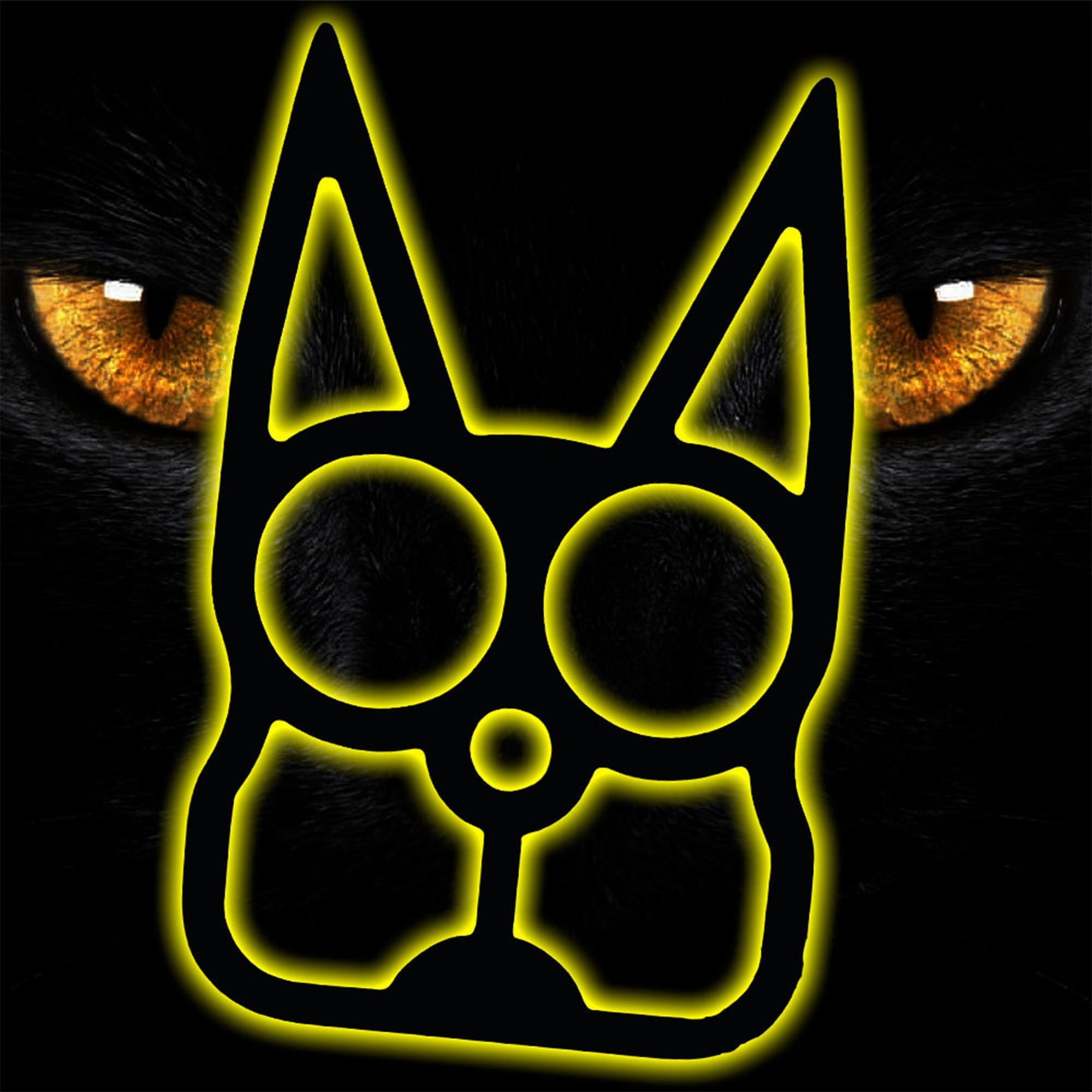 Black Cat Self Defense Keychain - Tophatter Daily Deals