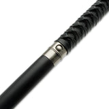 Shikoto Sword Cane: Damascus Blade, Leather, Wenge Handle Sword Canes - Tophatter Daily Deals