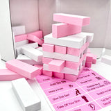 Naughty Tower Blocks (pink&white) - Tophatter Daily Deals