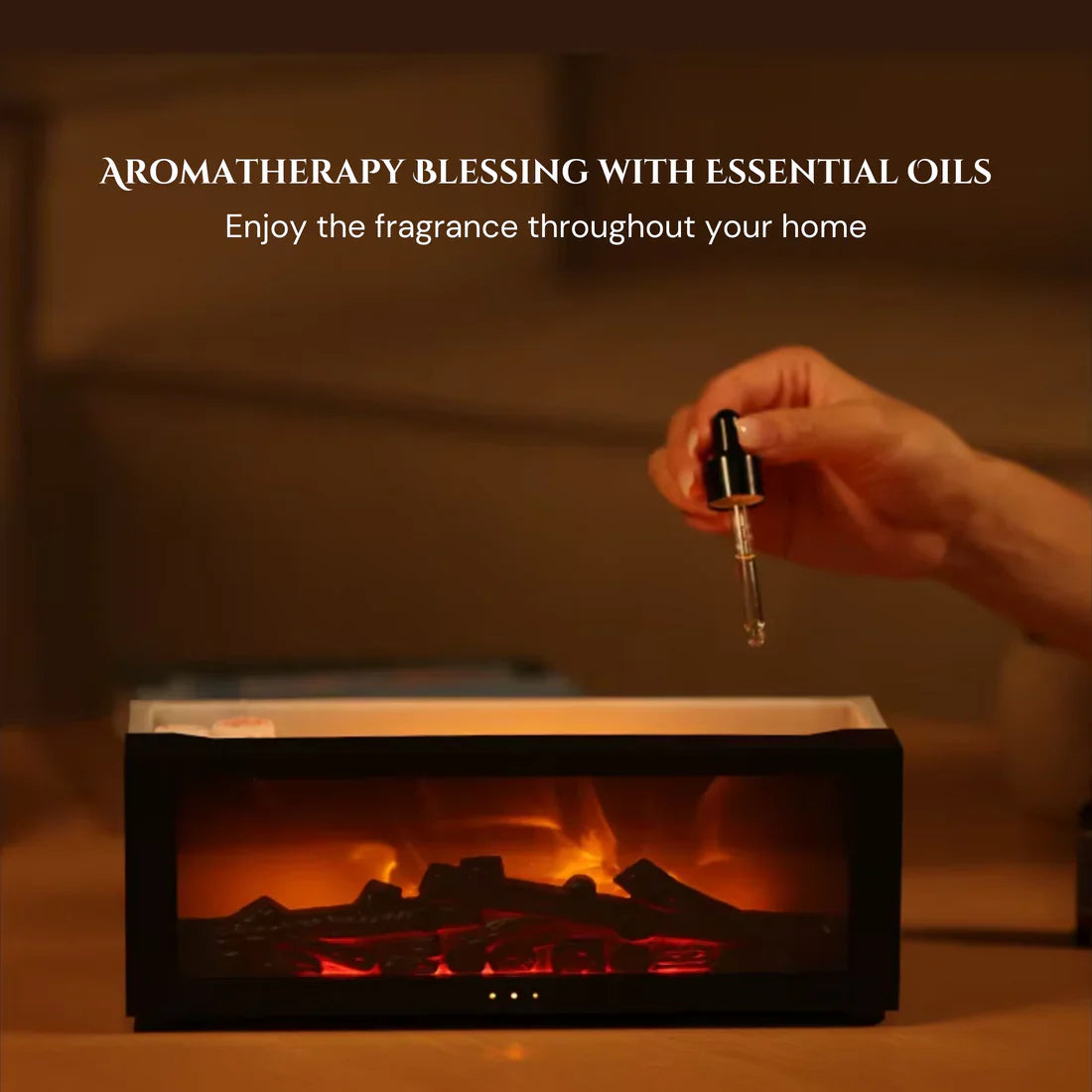 FirePlace Humidifier - Tophatter Daily Deals