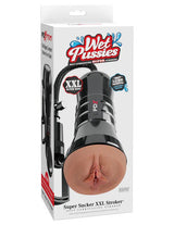 PDX Extreme Wet Pussies Super Sucker XXL (Brown) – Extra-Large Stroker > Sex Toys For Men > Masturbators > Manual - Tophatter Daily Deals