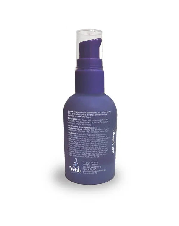 B-Luvd Prolong Spray – 2oz Delay Spray > Essentials > Mens Enhancers - Tophatter Daily Deals