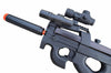 WELL D90H Airsoft SMG (P90) Full Auto Electric AEG Rifle w/ Accessories Airsoft-AEGplastic - Tophatter Daily Deals