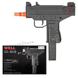WELL D93 Airsoft Gun Electric UZI SMG Fully Automatic AEG Airsoft-AEGplastic - Tophatter Daily Deals
