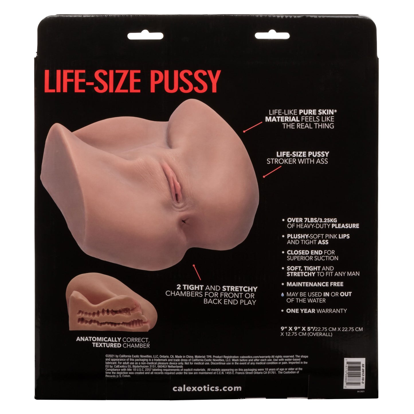 Stroke It Life Size Pussy – Realistic Life-Size Male Masturbator Toy > Sex Toys For Men > Assbators - Tophatter Daily Deals