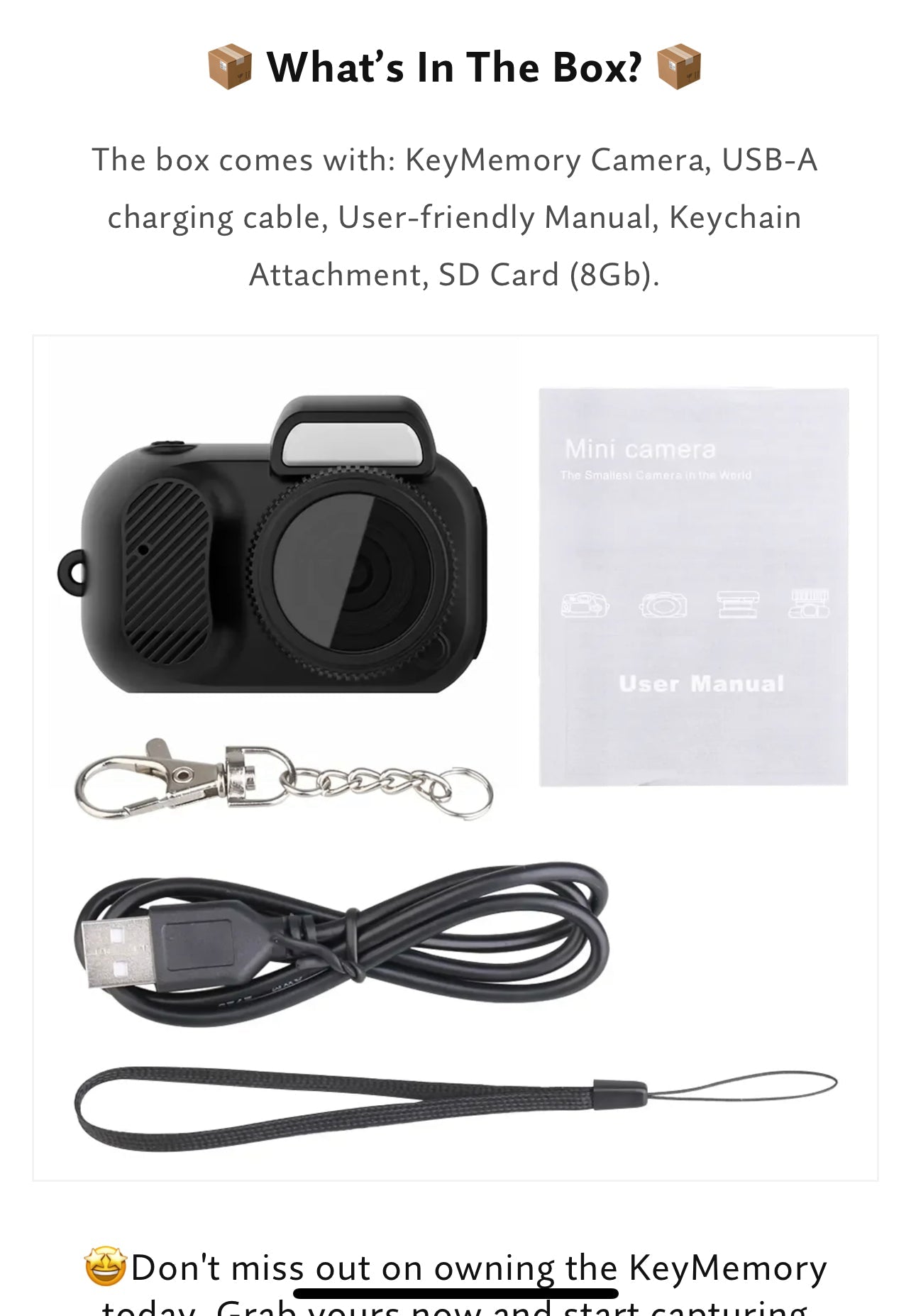 Mini Camera - Tophatter Daily Deals