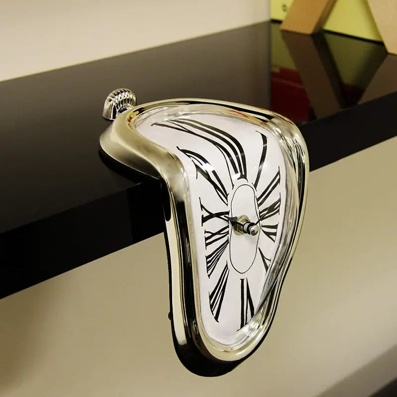DALI DESK TABLE MELTED CLOCK - Tophatter Daily Deals
