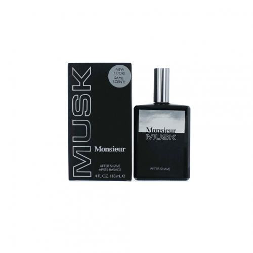MONSIEUR MUSK 4 OZ AFTERSHAVE Bath and Body:Men - Tophatter Daily Deals