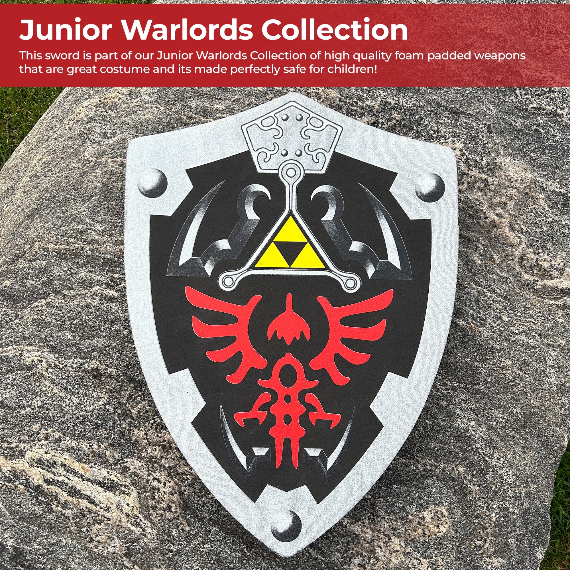 Dark Link Shadow Legends of Zelda Foam Shield novelty items - Tophatter Daily Deals