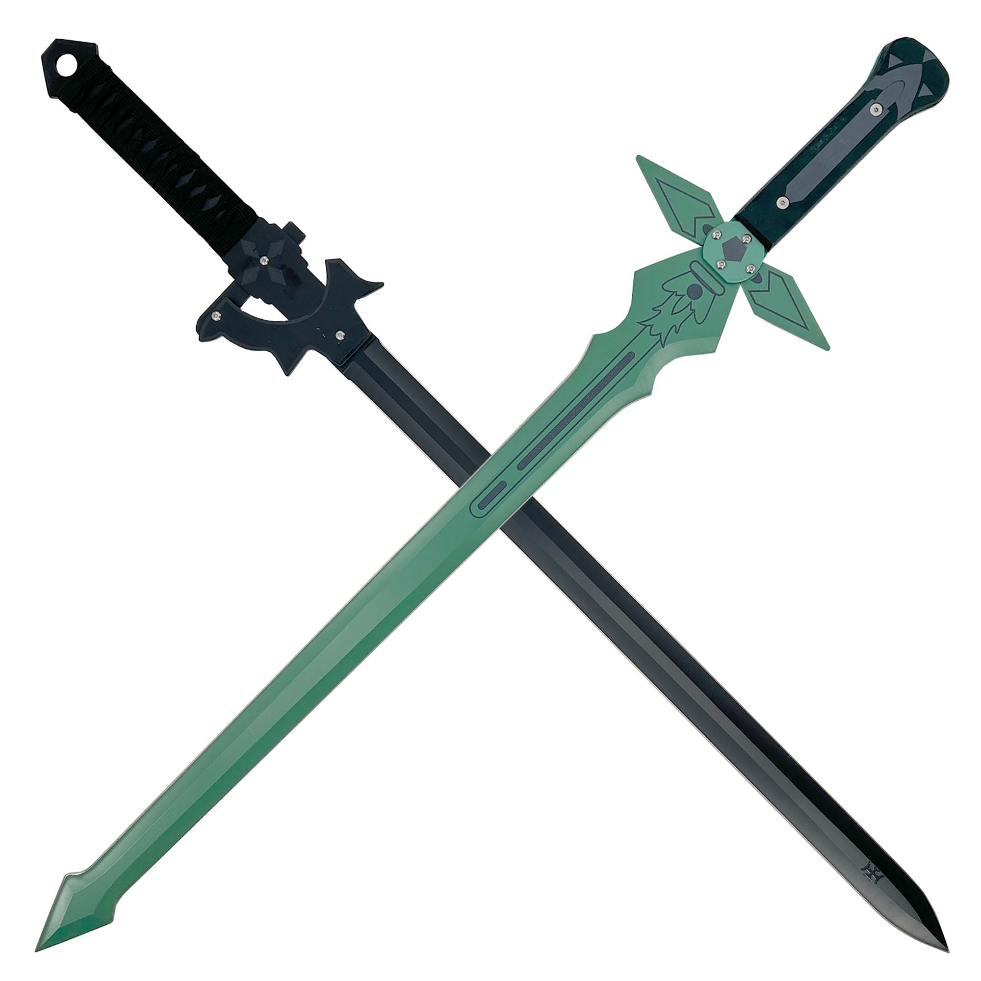 Dark Repulser Dual Blades Elucidator Combo swords - Tophatter Daily Deals