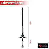 Dark Repulser SAO Foam Sword of Kirito swords - Tophatter Daily Deals