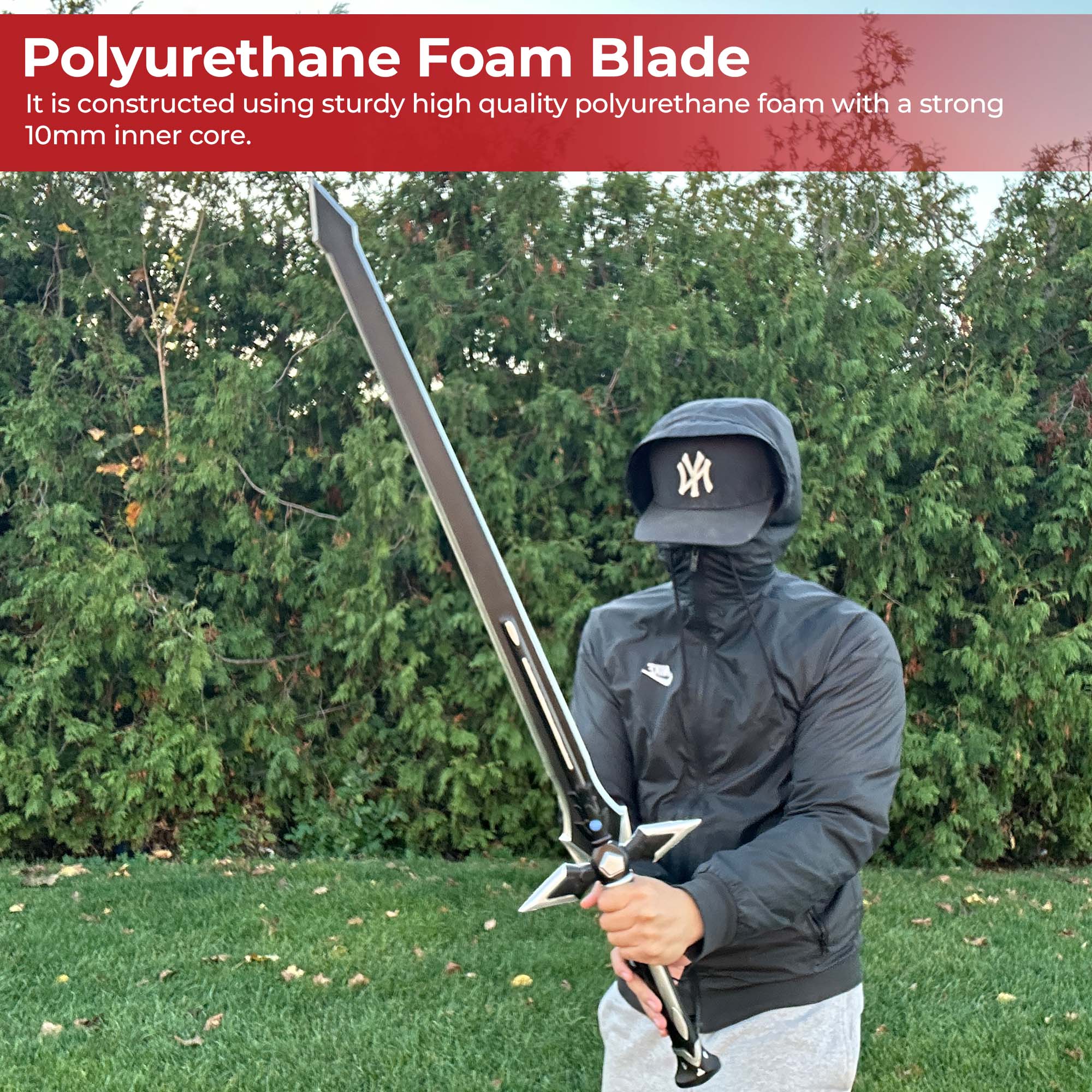 Dark Repulser SAO Foam Sword of Kirito swords - Tophatter Daily Deals