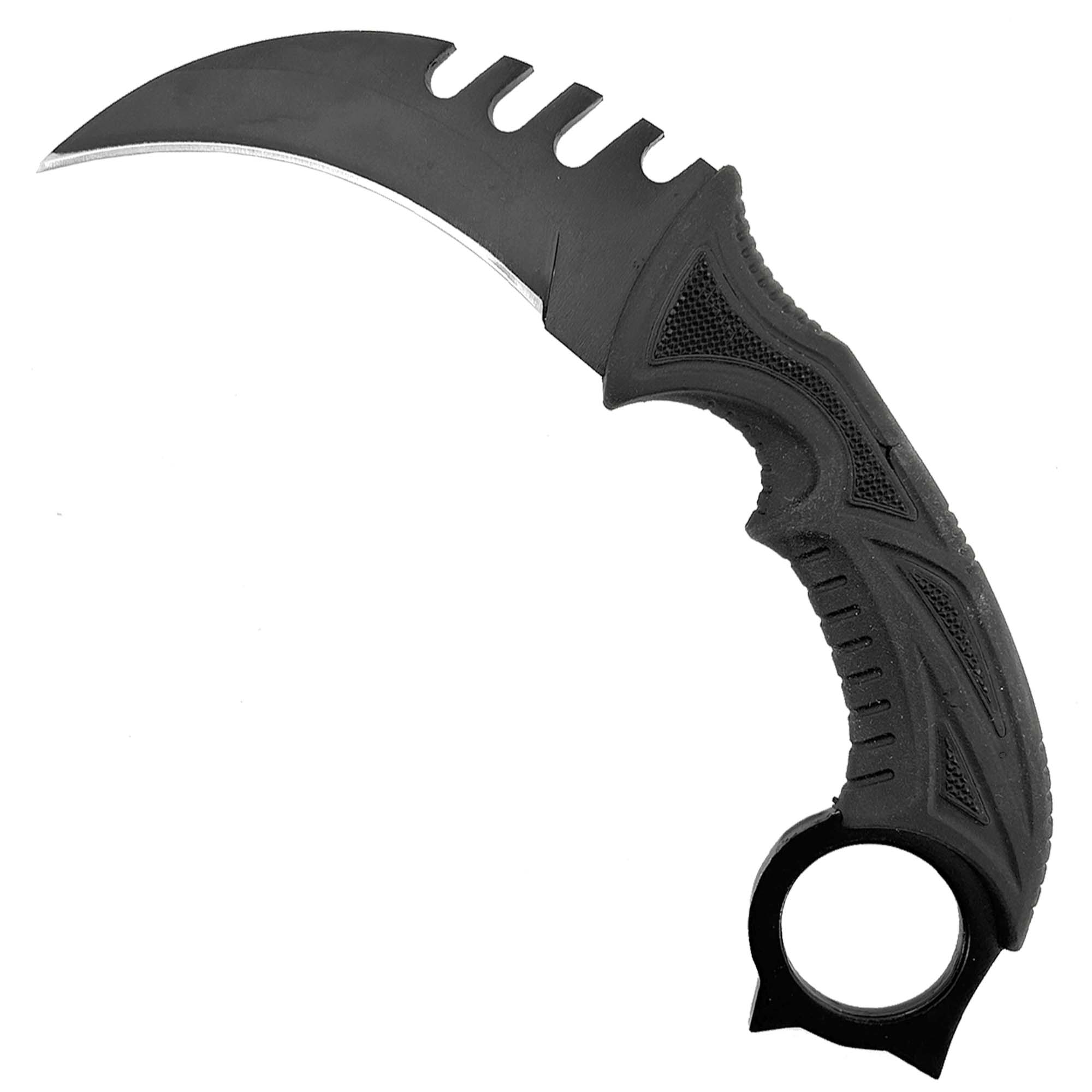 Dark Salvation Fixed Blade Survival Karambit knives - Tophatter Daily Deals