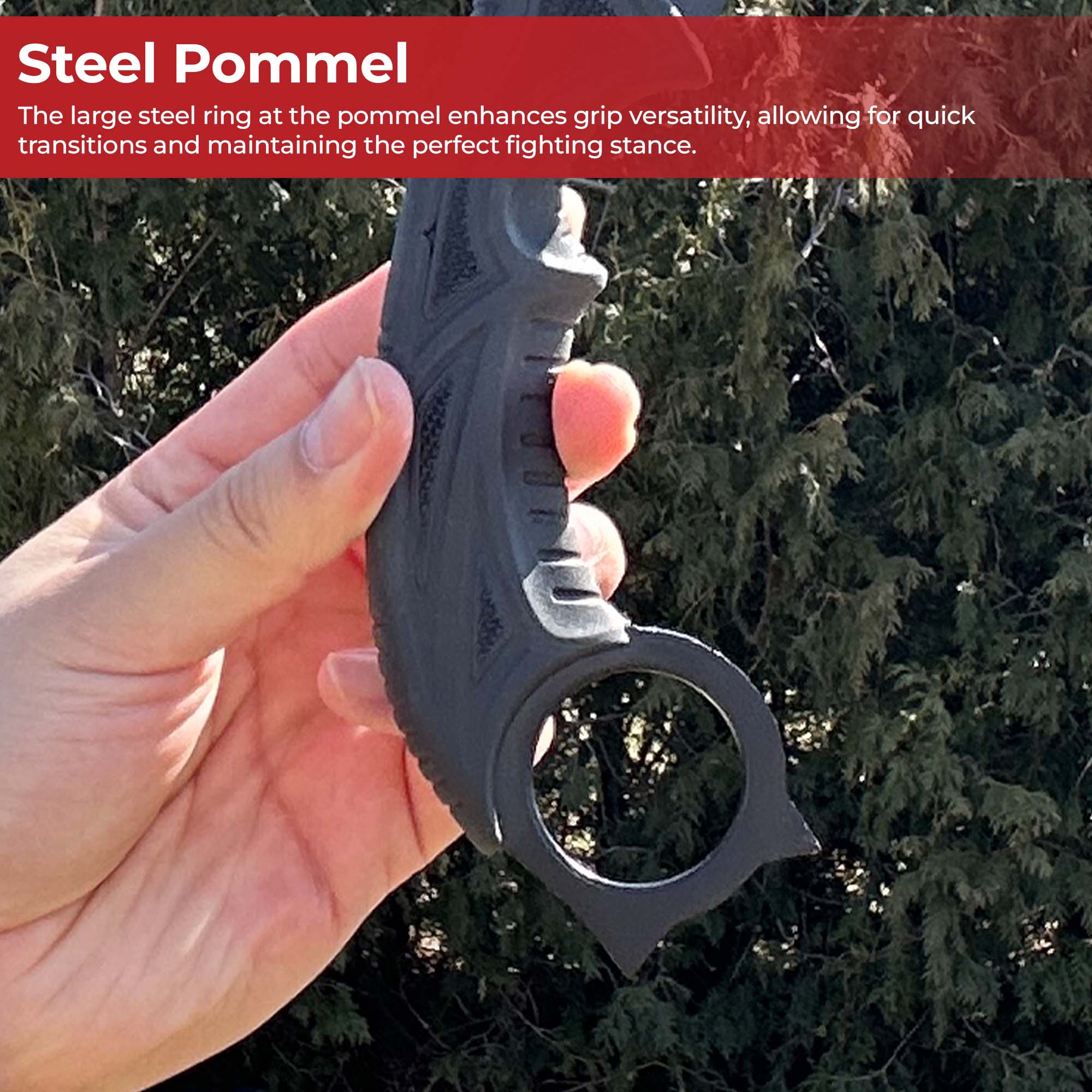 Dark Salvation Fixed Blade Survival Karambit knives - Tophatter Daily Deals