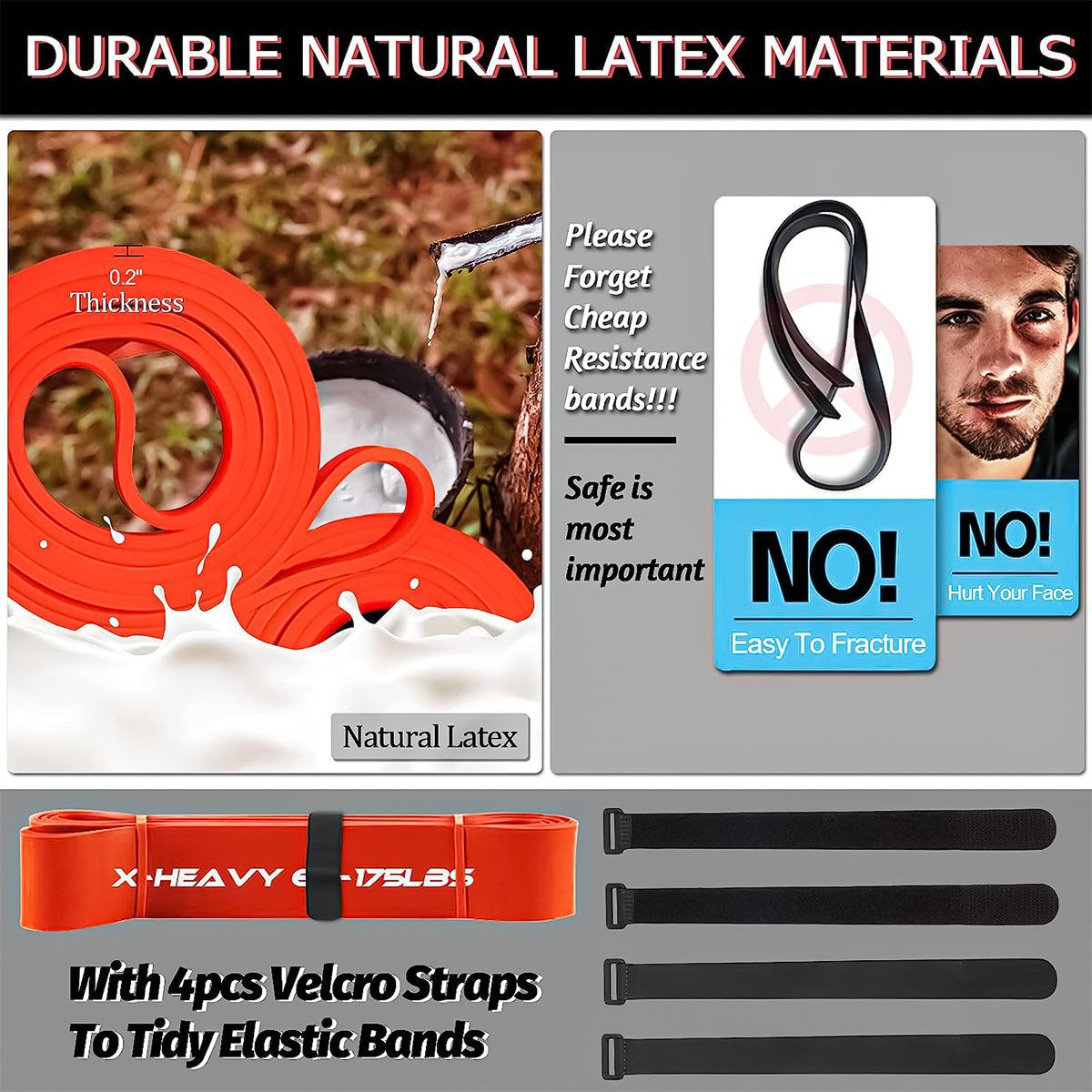 Resistance Band Bar UK - Resistance Bands Set with 98cm Detachable Exercise Bar Exercise & Fitness - Tophatter Daily Deals