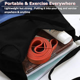 Resistance Band Bar UK - Resistance Bands Set with 98cm Detachable Exercise Bar Exercise & Fitness - Tophatter Daily Deals