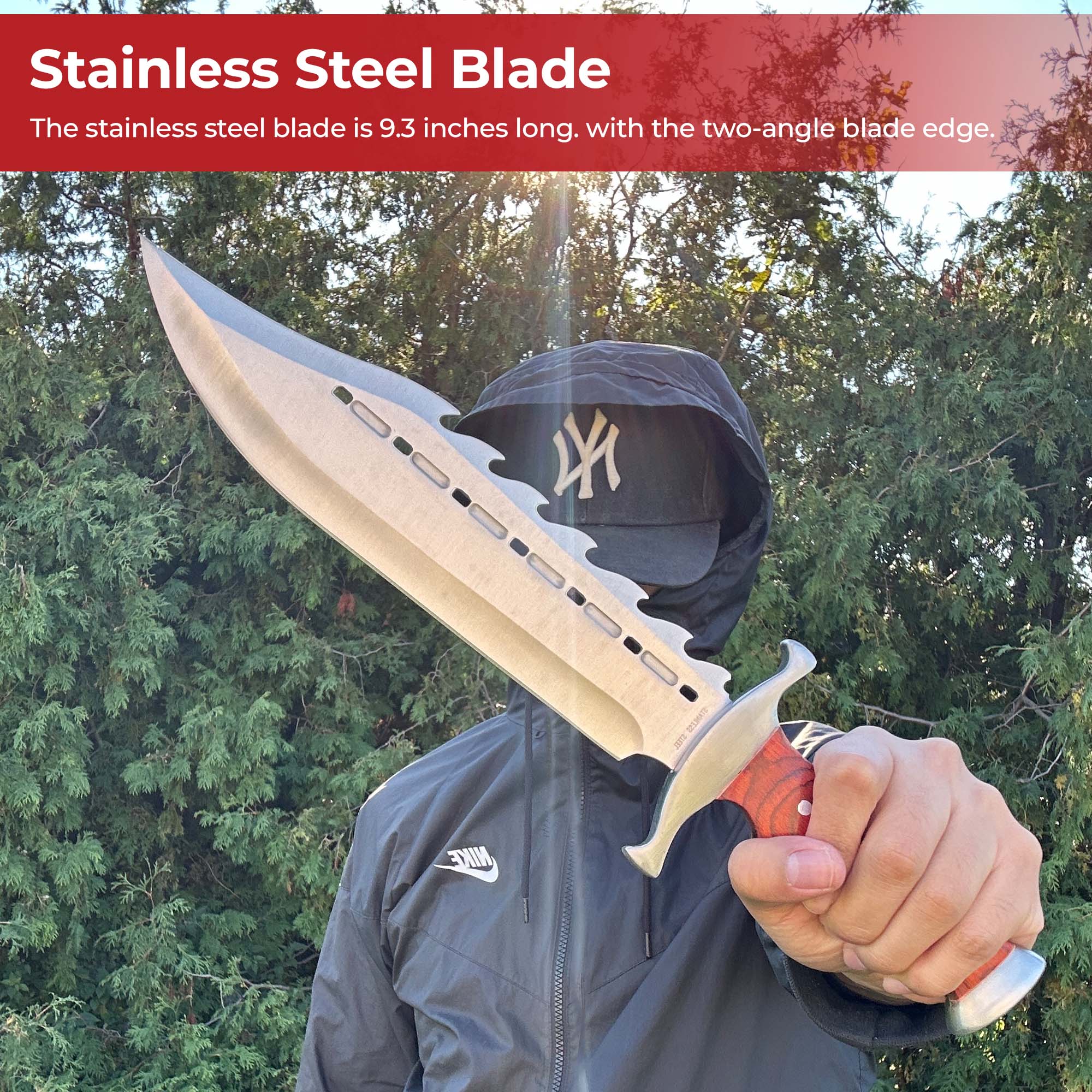 David Dundee Crocodile Bowie Knife knives - Tophatter Daily Deals