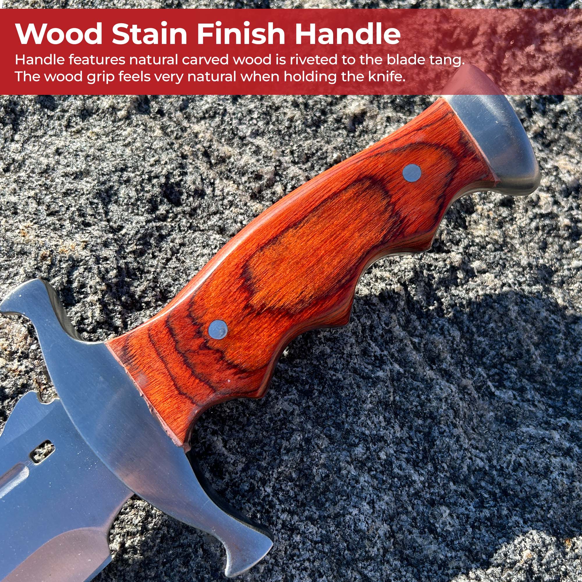 David Dundee Crocodile Bowie Knife knives - Tophatter Daily Deals