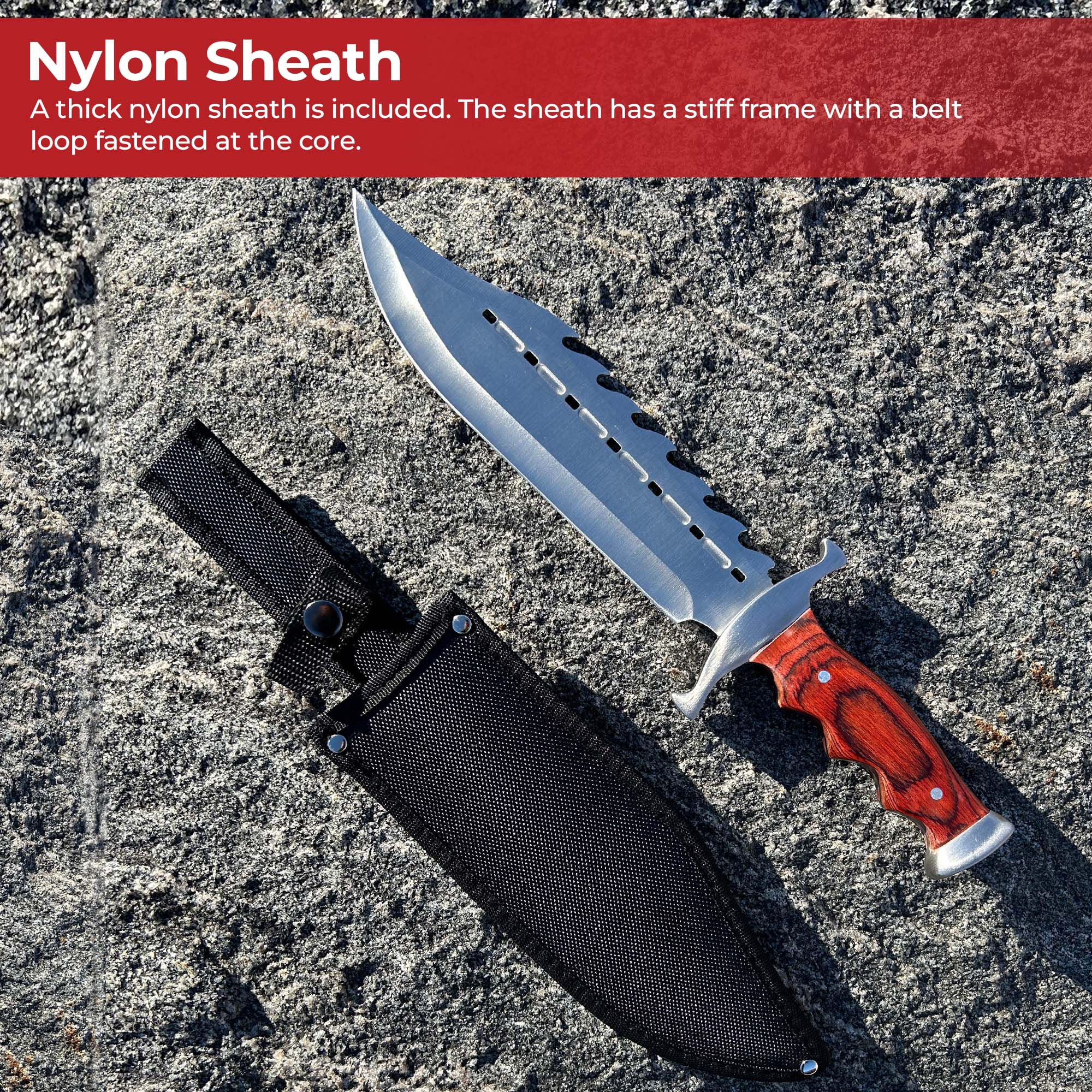 David Dundee Crocodile Bowie Knife knives - Tophatter Daily Deals