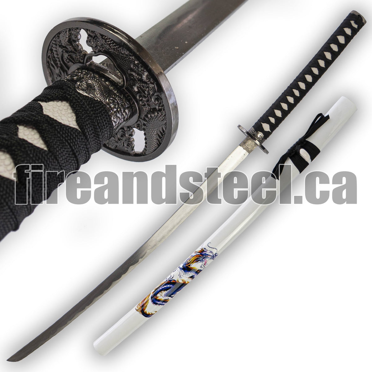 Fire and Steel - "Day" Katana Fire and Steel Exclusive - Tophatter Daily Deals