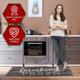 20"x55" Oversized Cushioned Anti-Fatigue Kitchen Runner Mat (Farmhouse Fresh) Anti-Fatigue Mats - Tophatter Daily Deals