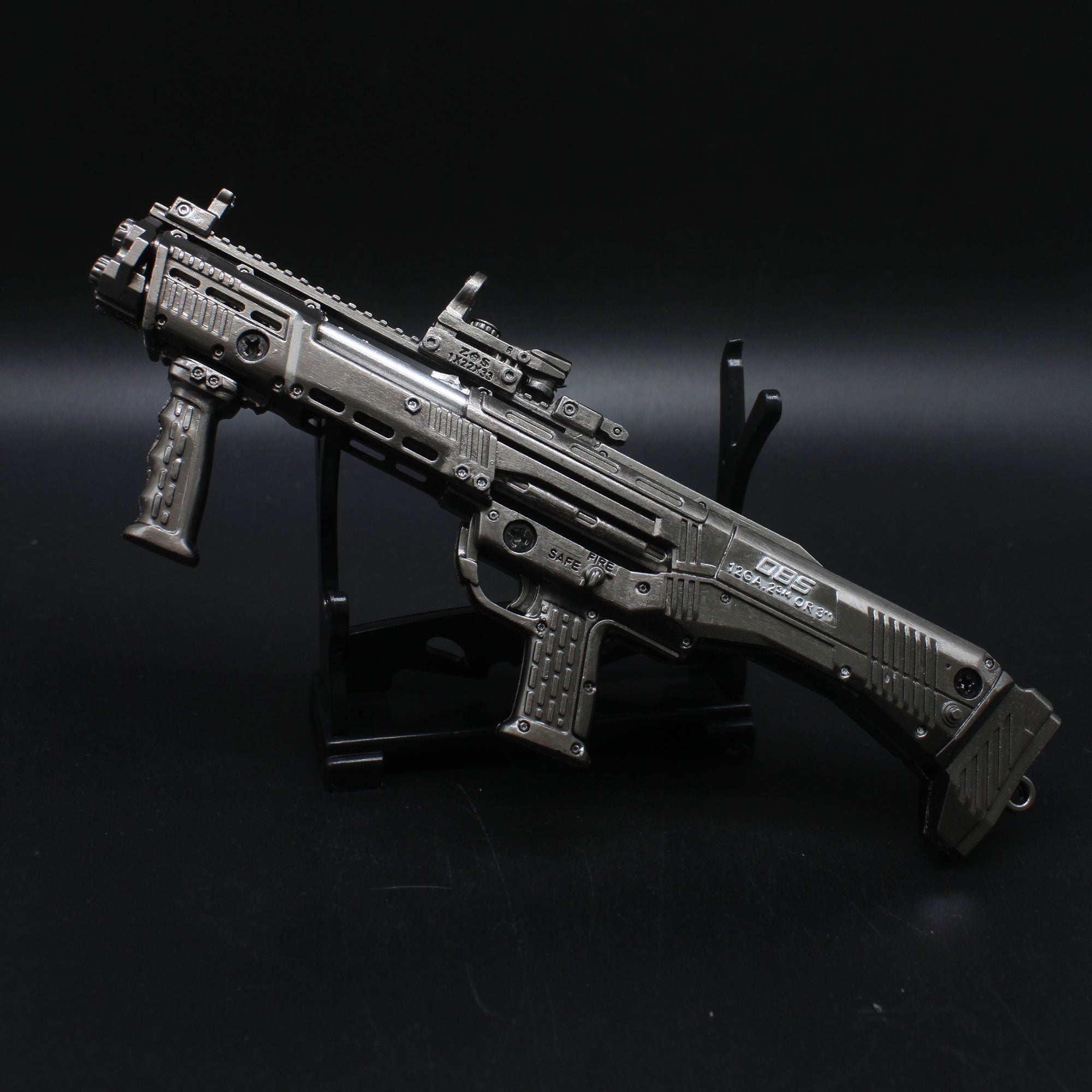 DBS Miniature Metal Shotgun 15CM/5.9" With Metal Stand - Tophatter Daily Deals