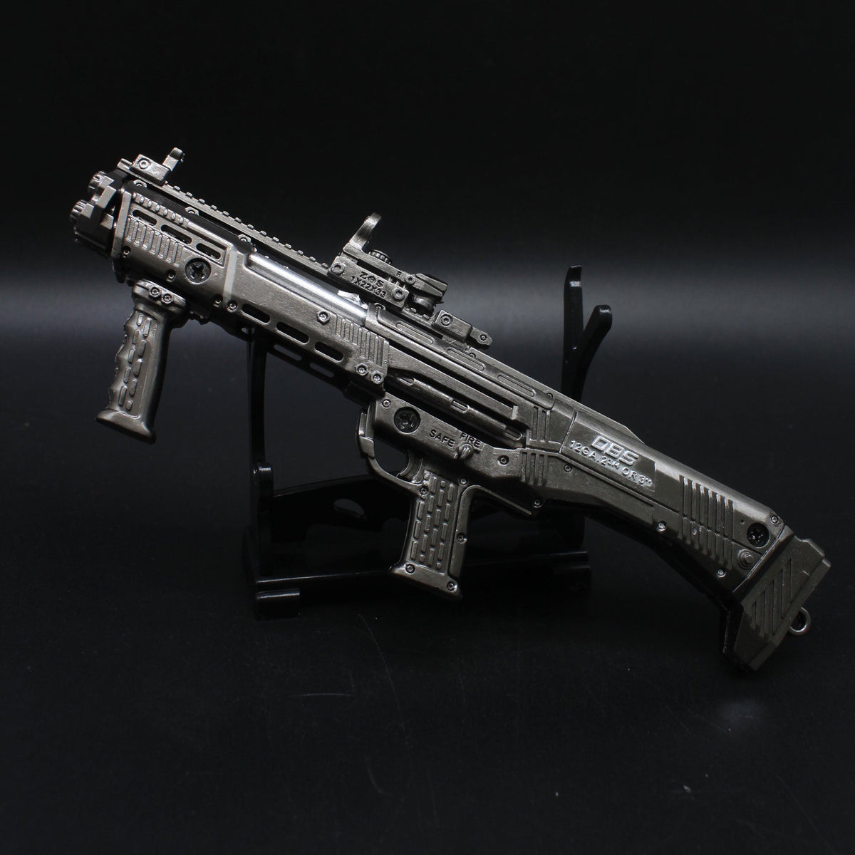 DBS Miniature Metal Shotgun 15CM/5.9" With Metal Stand - Tophatter Daily Deals