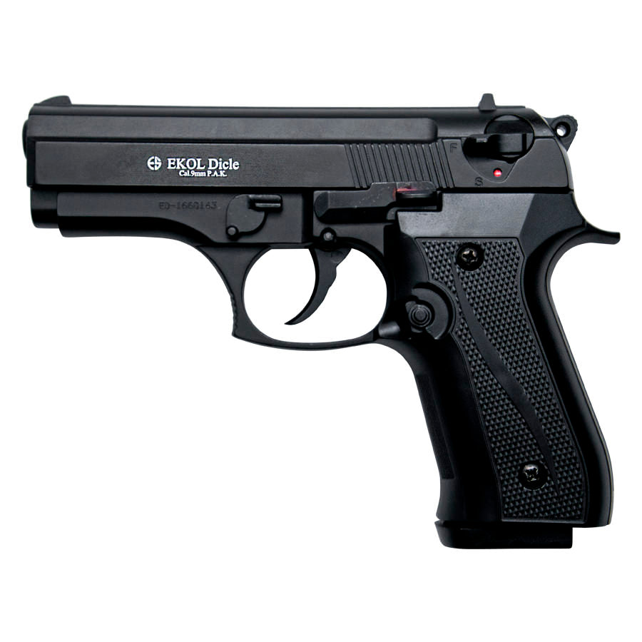VCougar 8000 Blank Firing Replica Gun - Black Finish Collectible Weapons - Tophatter Daily Deals