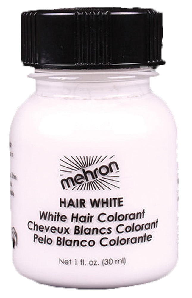 Hair White 1oz Plastic Bottle Costume Accessories - Tophatter Daily Deals