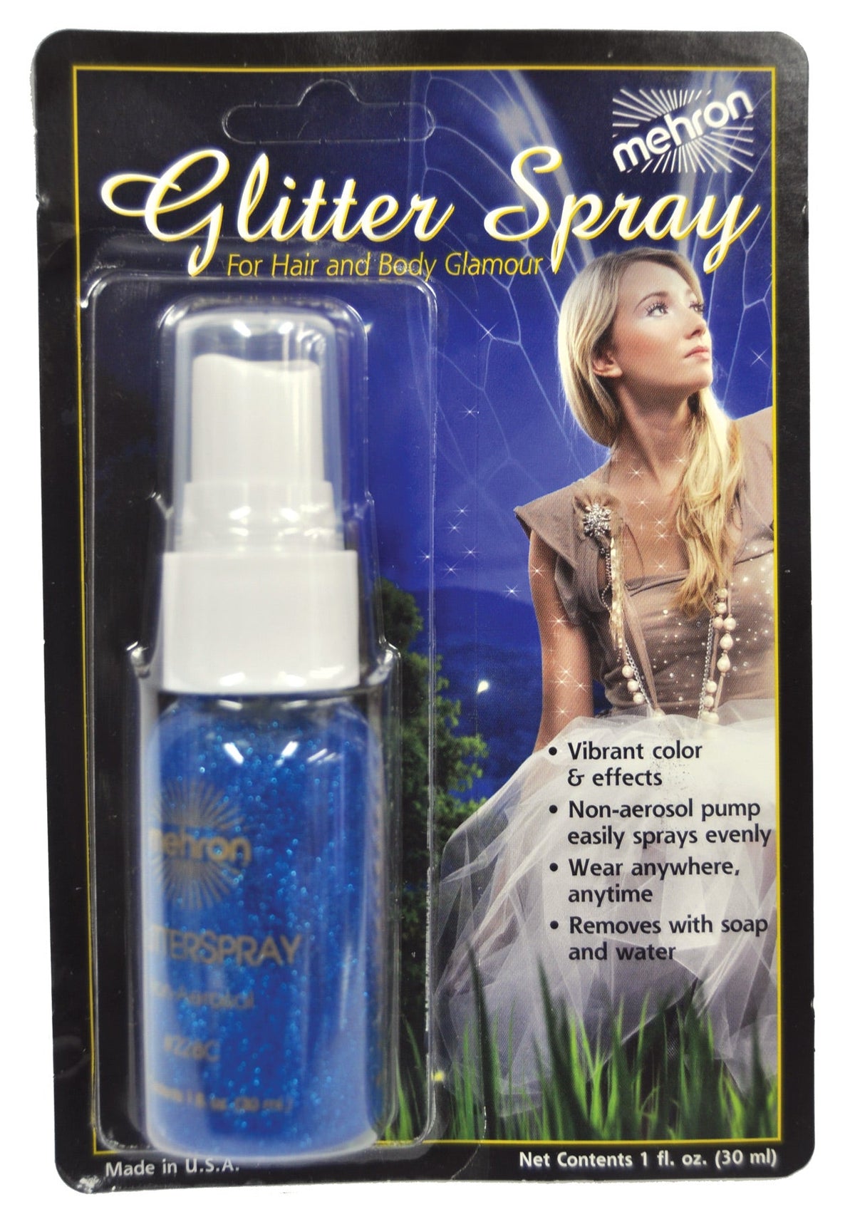 1oz Glitter Spray Special Effects Makeup - Tophatter Daily Deals