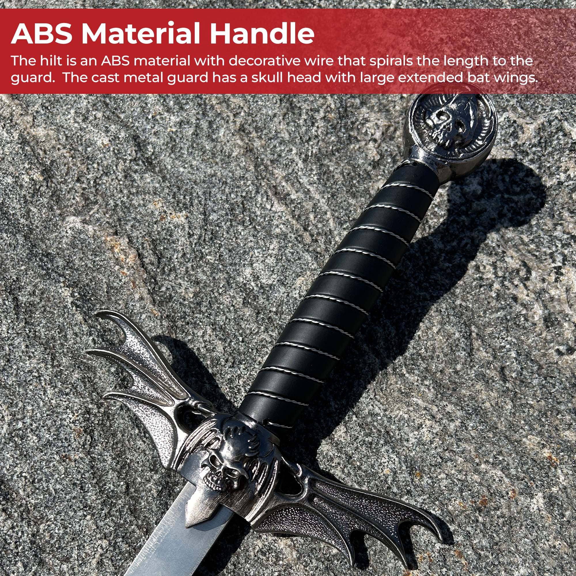 Death Sentence Medieval Fantasy Sword swords - Tophatter Daily Deals
