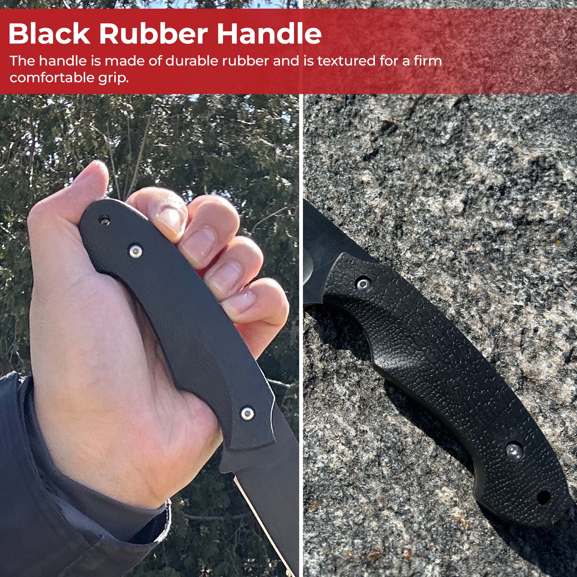 Death Stroke Full Tang Gut Hook Knife knives - Tophatter Daily Deals