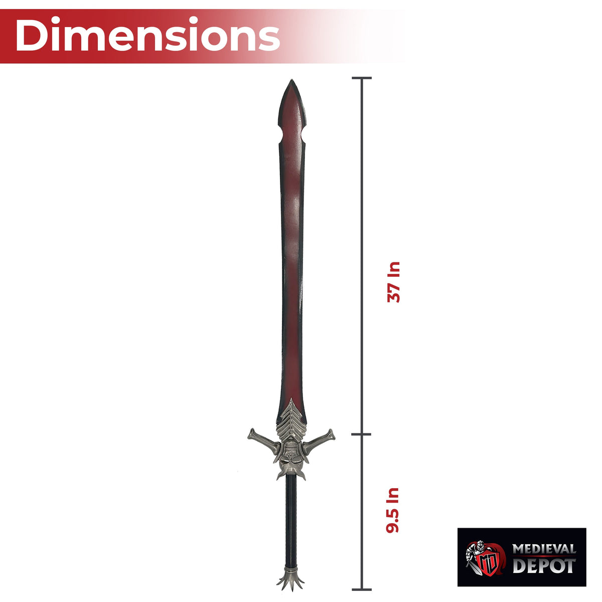 Demon Devil Cry The Rebellion Dante Replica Sword swords - Tophatter Daily Deals