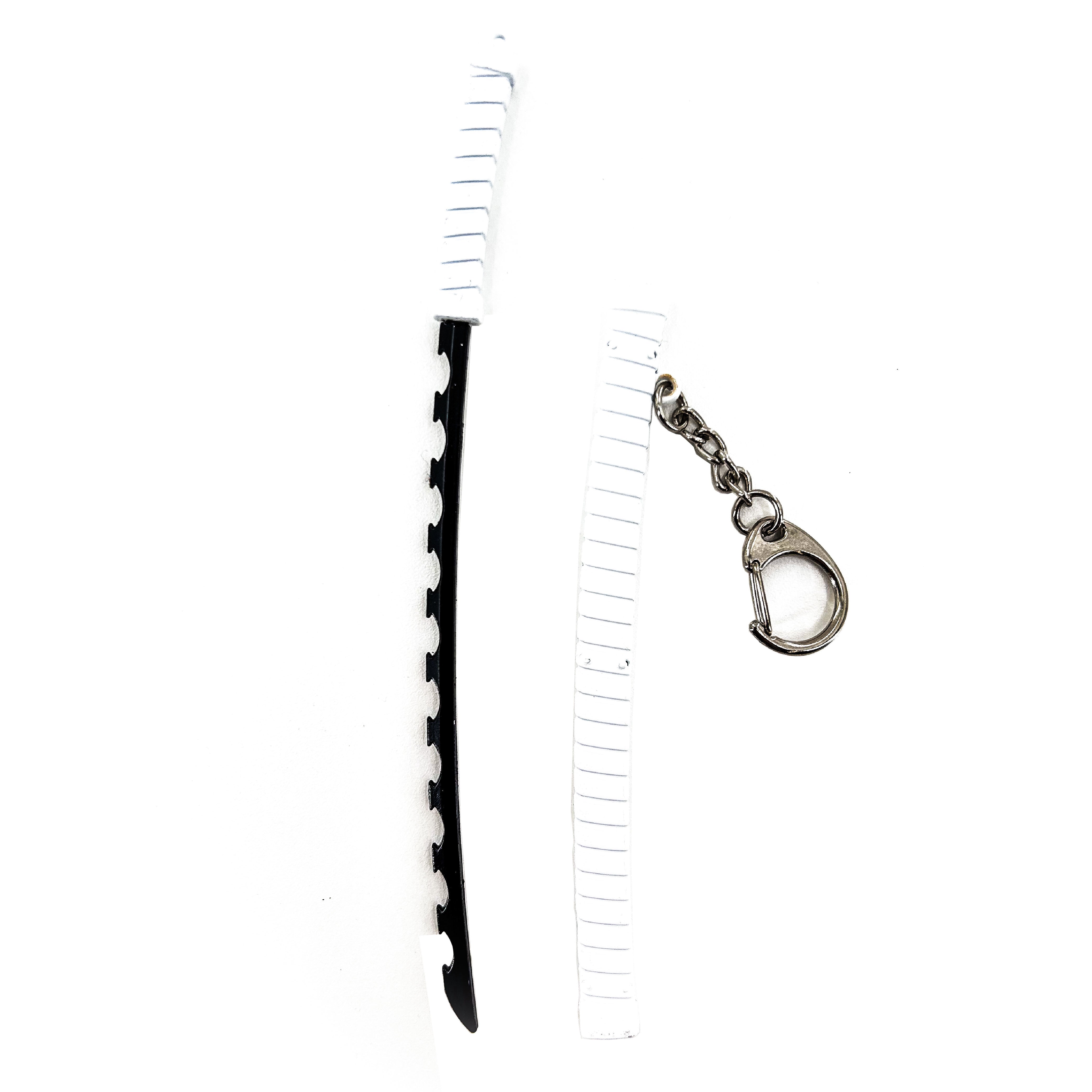 Demon Slayer Inspired Sword Keychain Hashibira Inosuke's Miniature Replica Swords - Tophatter Daily Deals