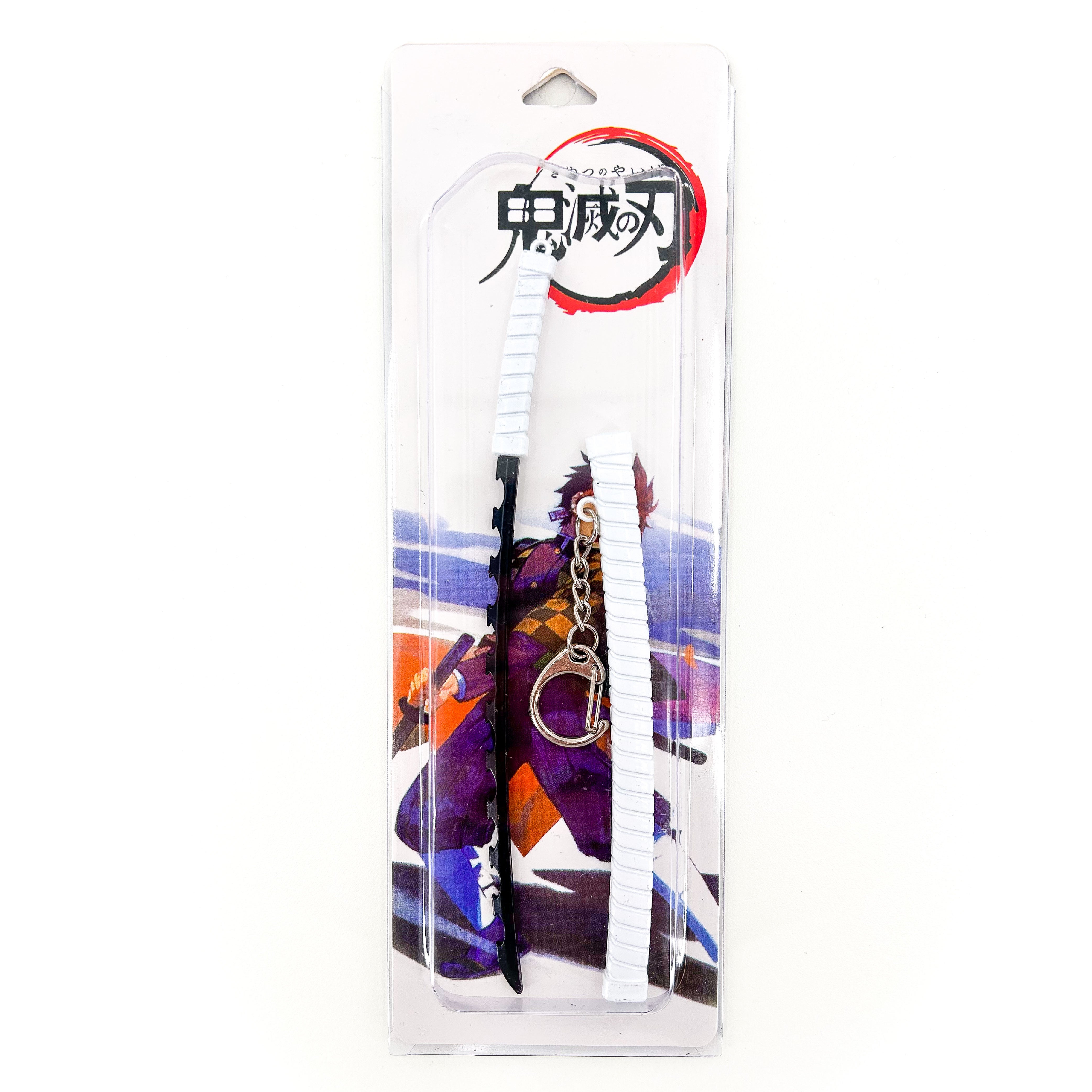 Demon Slayer Inspired Sword Keychain Hashibira Inosuke's Miniature Replica Swords - Tophatter Daily Deals