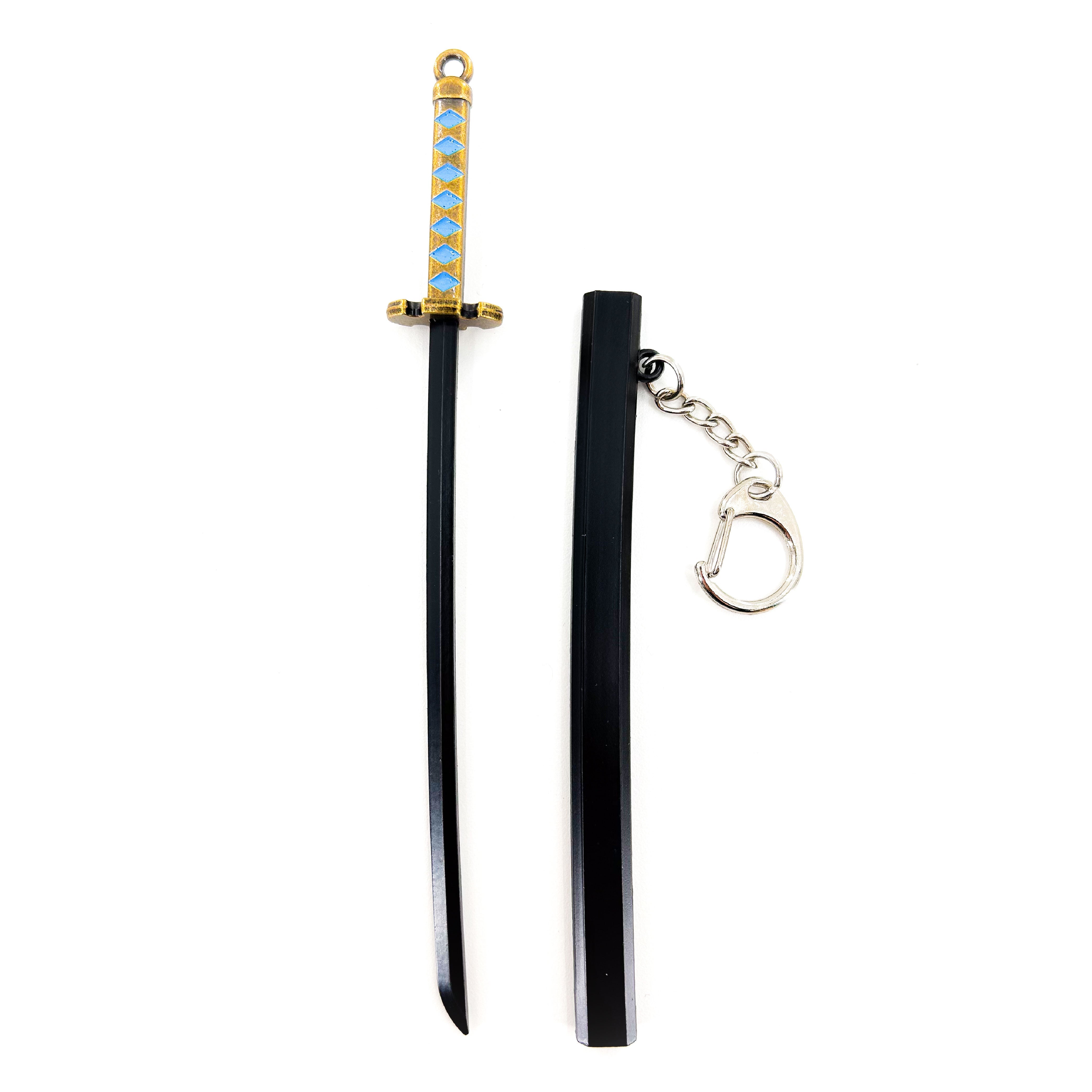 Demon Slayer Inspired Sword Keychain Kamado Tanjiro's Miniature Replica Swords - Tophatter Daily Deals