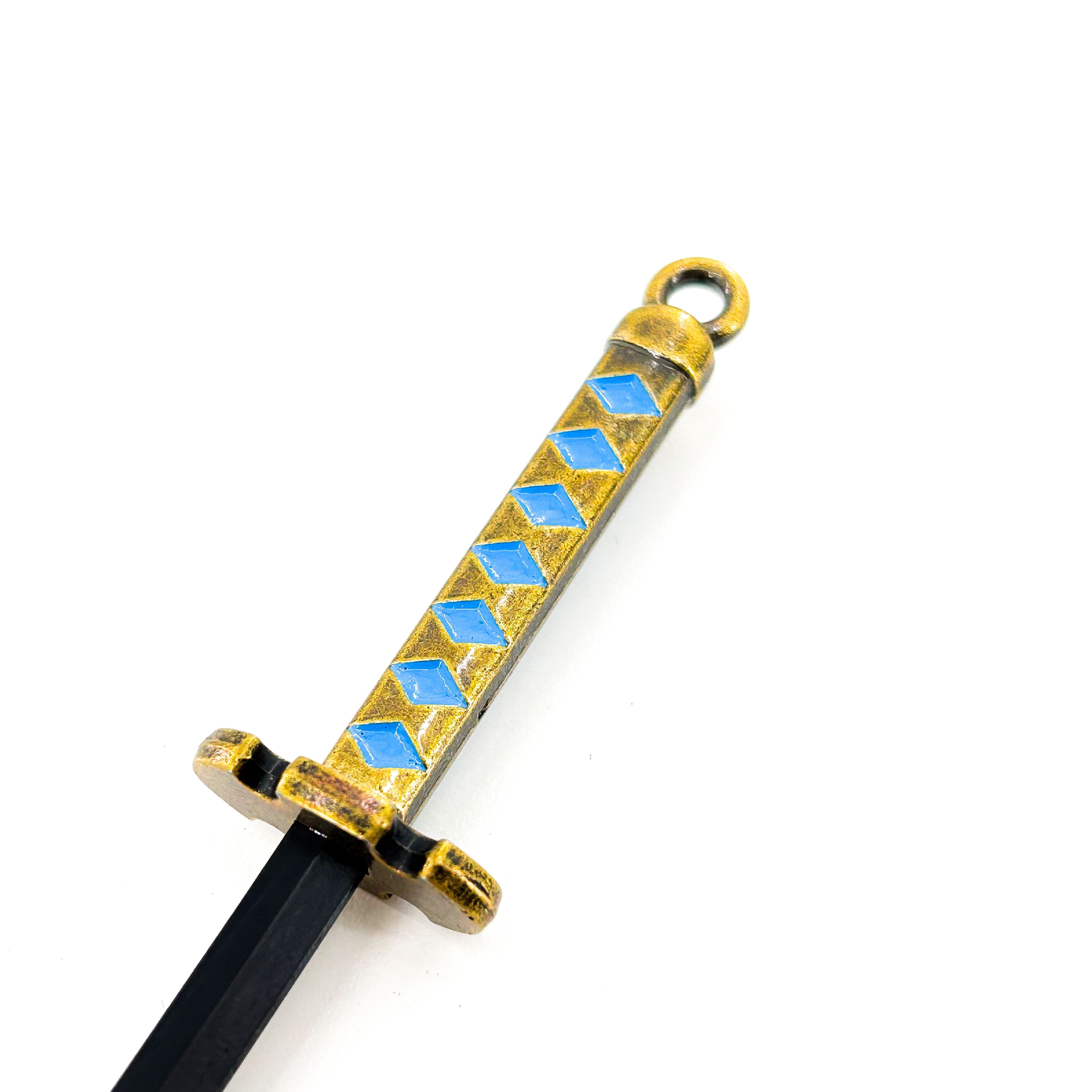 Demon Slayer Inspired Sword Keychain Kamado Tanjiro's Miniature Replica Swords - Tophatter Daily Deals