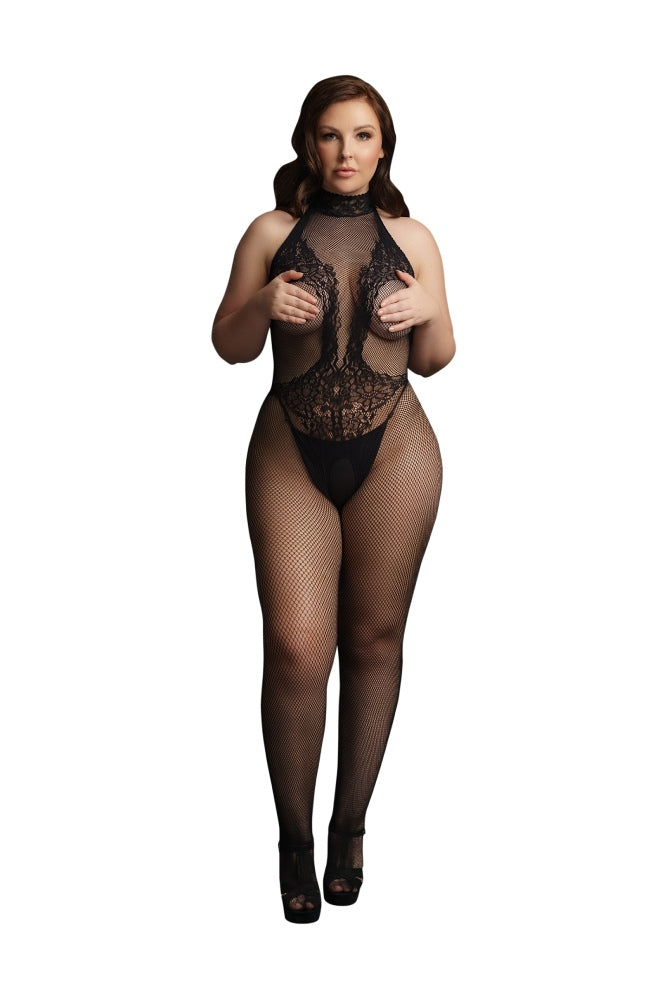 Shots Toys - Le Désir - DES026X - Crotchless Bodystocking - Various Colors - OS/XL Black OSXL Lingerie - Tophatter Daily Deals