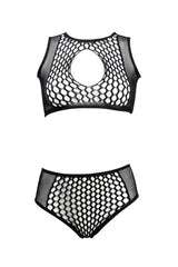 Shots Toys - Le Désir - DES027X - Key-Hole Bra Set - Various Colors - OS/XL Lingerie - Tophatter Daily Deals