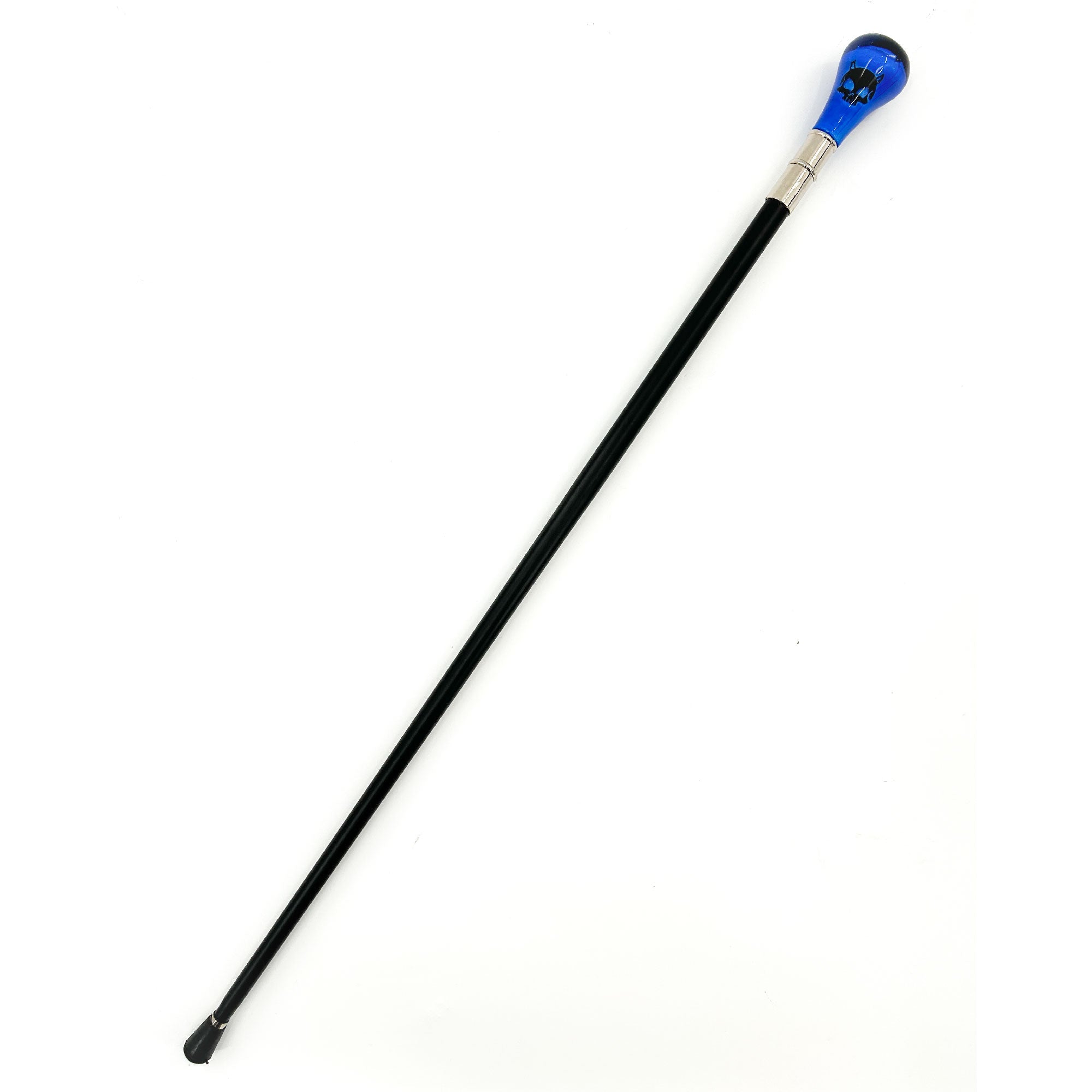 Devil's Skull Crusader Removable Blade Blue Sword Cane swords - Tophatter Daily Deals