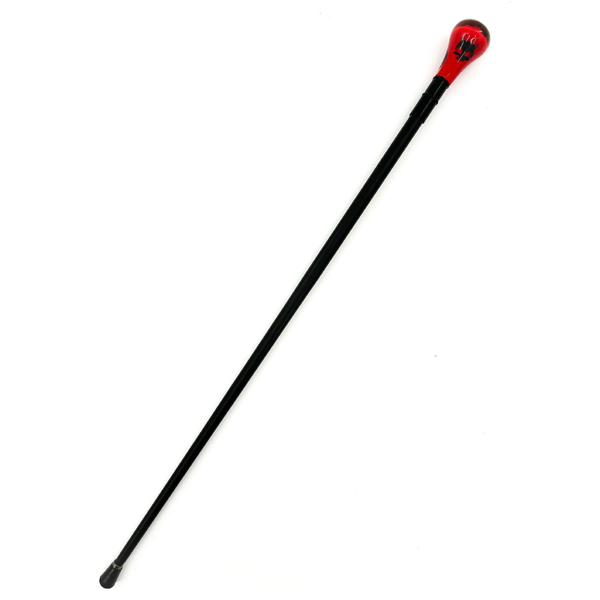 Devil's Skull Elegant Removable Blade Red Walking Sword Cane historical period - Tophatter Daily Deals