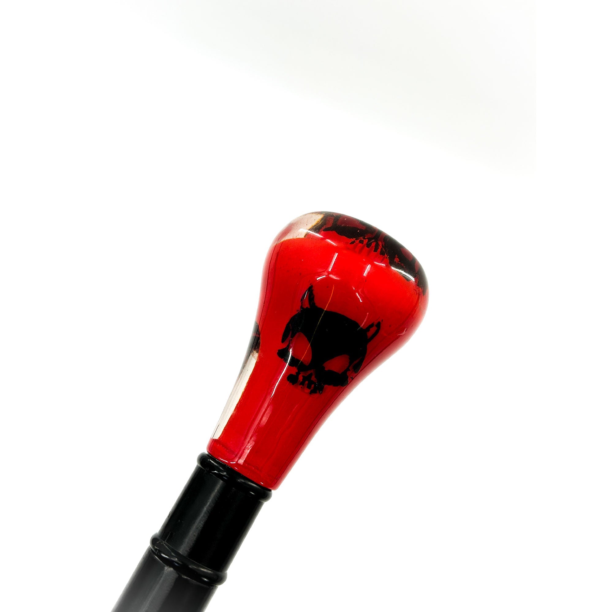 Devil's Skull Elegant Removable Blade Red Walking Sword Cane historical period - Tophatter Daily Deals