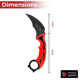 Devils Temptation Fixed Blade Survival Karambit knives - Tophatter Daily Deals