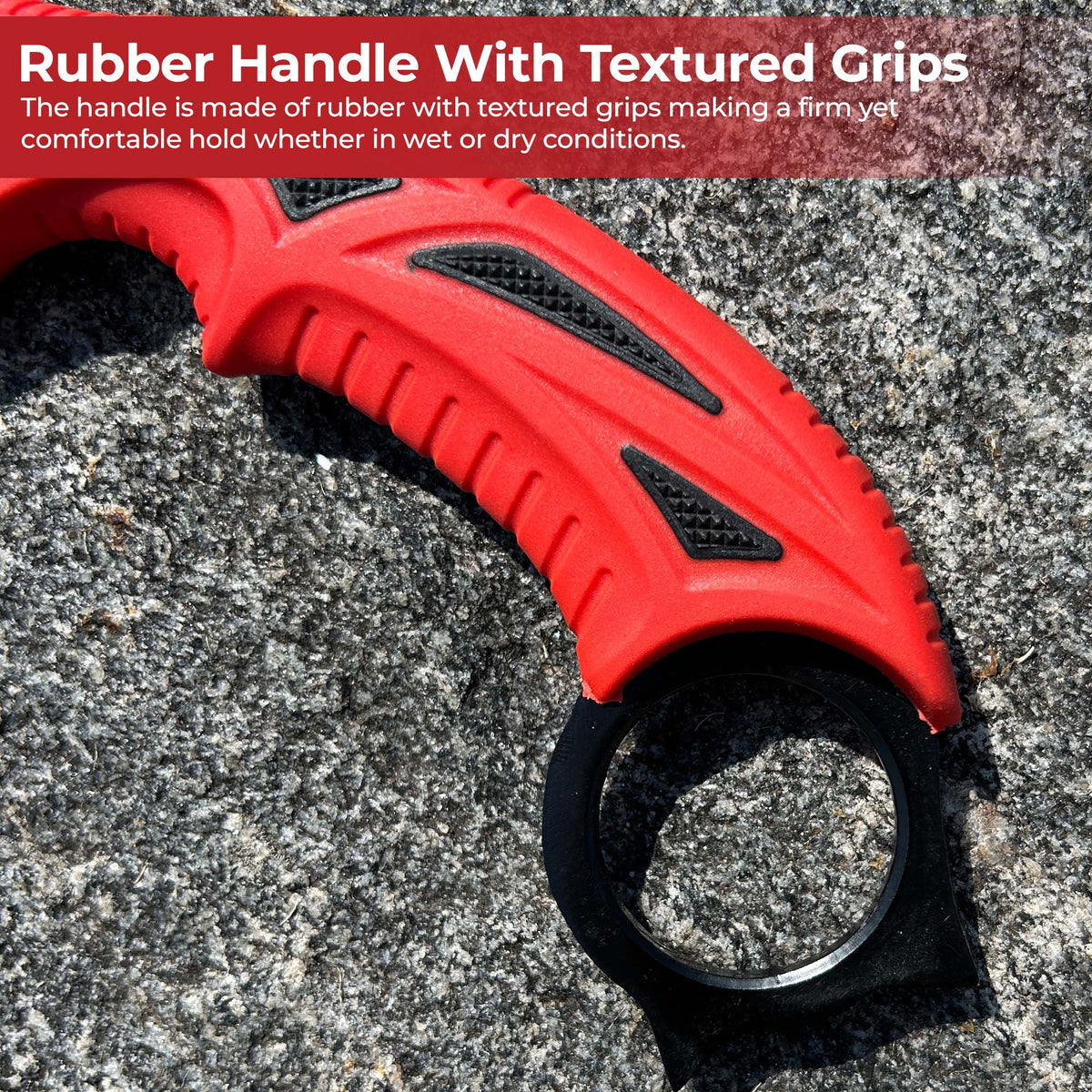 Devils Temptation Fixed Blade Survival Karambit knives - Tophatter Daily Deals