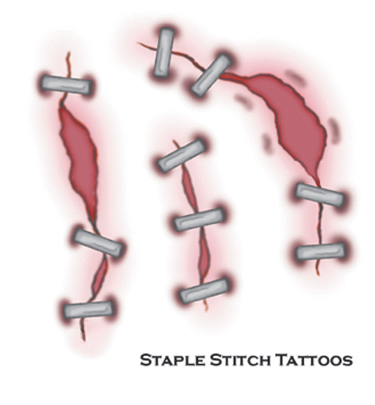 Tattoo Staple Stitch Fx Costume Accessories - Tophatter Daily Deals