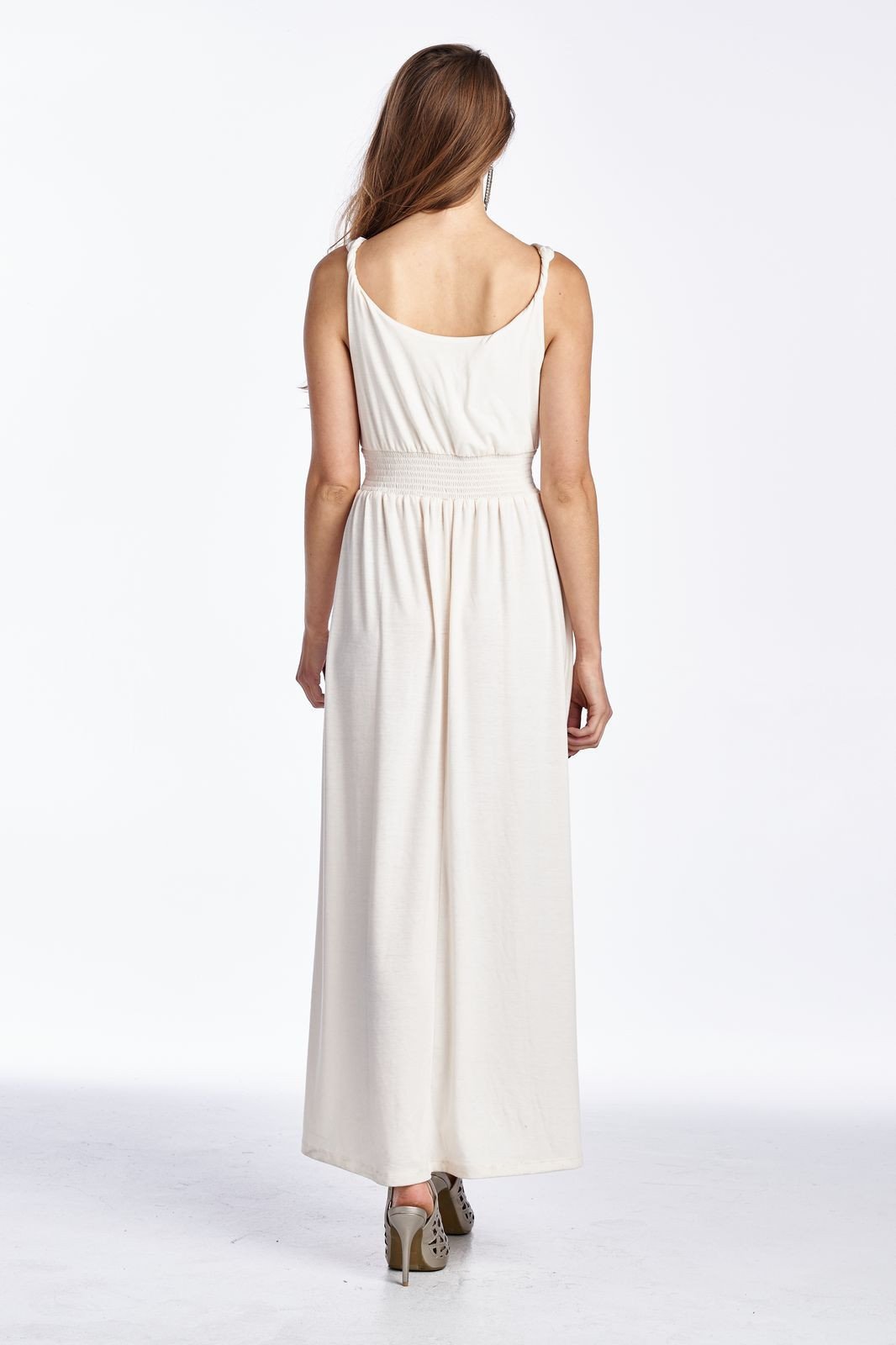 Women's Smocked Wrap Maxi Dress Dresses / Maxi - Tophatter Daily Deals
