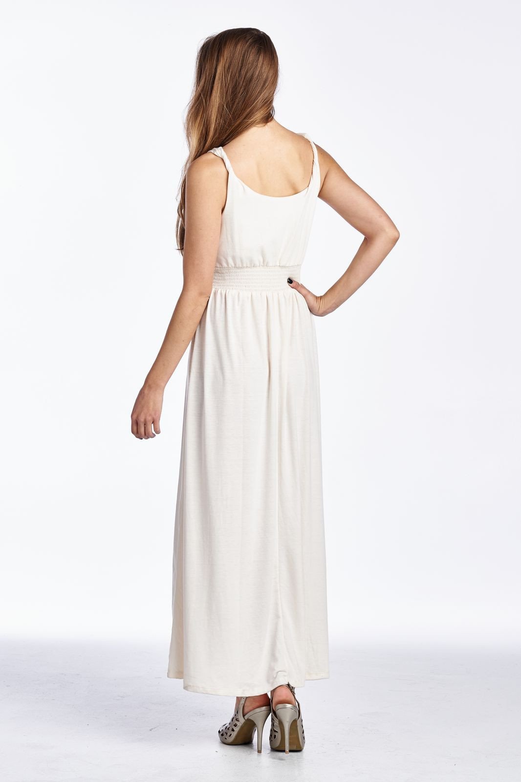 Women's Smocked Wrap Maxi Dress Dresses / Maxi - Tophatter Daily Deals